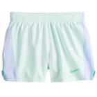 Girls 7-16 Nike Dri-fit Black Running Shorts, Size: Medium, Green