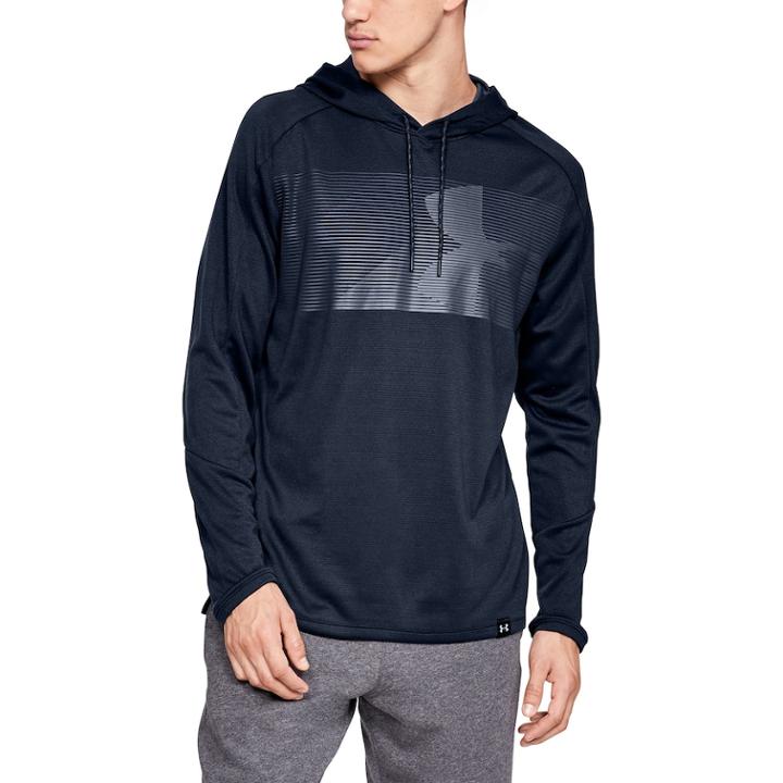 Men's Under Armour Lighter Longer Pull-over Hoodie, Size: Xl, Dark Blue