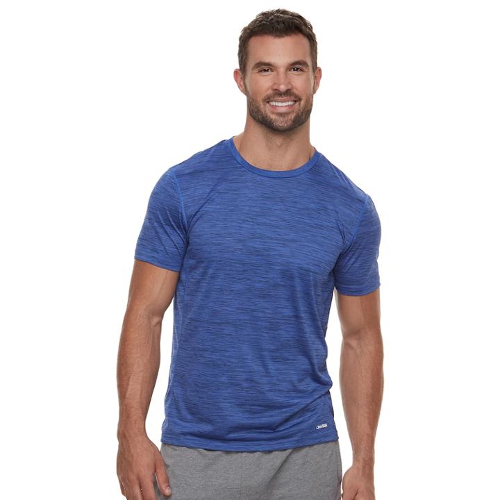 Men's Tek Gear&reg; Core Performance Tee, Size: Medium, Med Blue