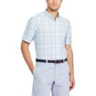 Big & Tall Chaps Classic-fit Plaid Linen-blend Button-down Shirt, Men's, Size: Xxl Tall, Blue