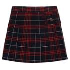 Girls 4-20 & Plus Size French Toast School Uniform Pleated Plaid Skort, Girl's, Size: 8, Blue Other