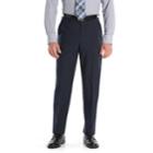 Big & Tall Croft & Barrow&reg; Classic-fit Easy-care Flat-front Dress Pants, Men's, Size: 48x32, Blue