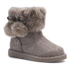 Jumping Beans Coco Toddler Girls' Casual Boots, Size: 7 T, Med Grey