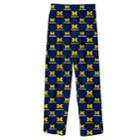 Boys 8-20 Michigan Wolverines Team Logo Lounge Pants, Size: S 8, Dark Blue