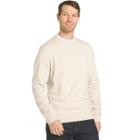 Big & Tall Van Heusen Regular-fit Flex Stretch Fleece Crewneck Sweater, Men's, Size: Xxl Tall, Med Beige