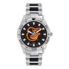 Men's Game Time Baltimore Orioles Heavy Hitter Watch, Silver
