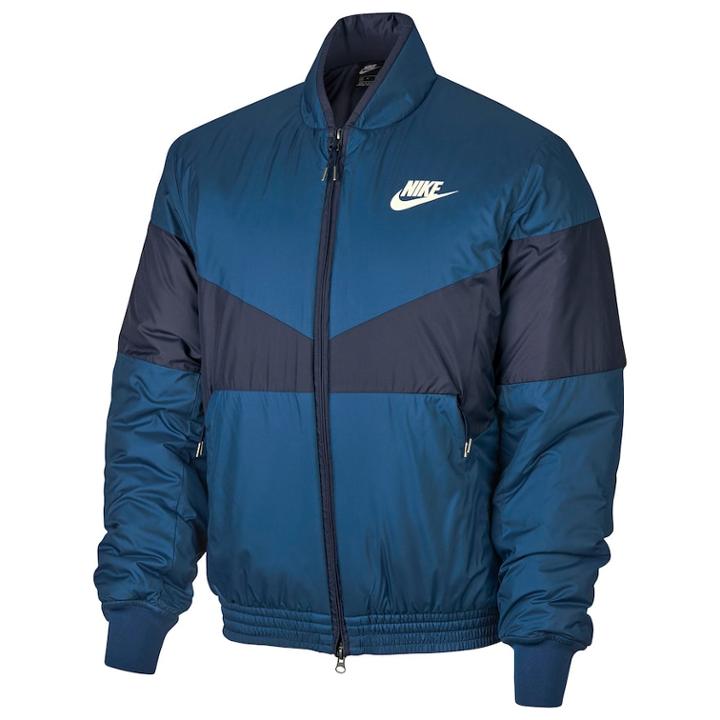 Men's Nike Bomber Jacket, Size: Xl, Blue