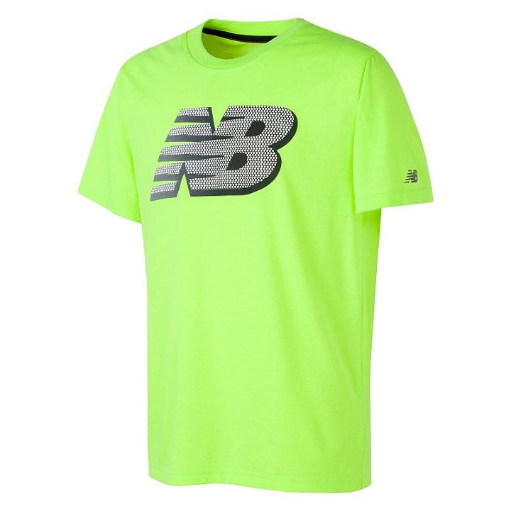Boys 4-7 New Balance Logo Graphic Tee, Boy's, Size: 4, Brt Green