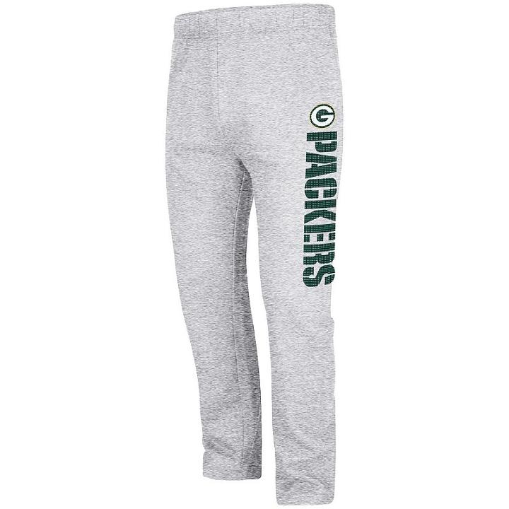 Big & Tall Green Bay Packers Fleece Sweatpants, Men's, Size: Xxl Tall, Grey Other