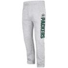 Big & Tall Green Bay Packers Fleece Sweatpants, Men's, Size: Xxl Tall, Grey Other