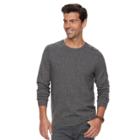 Men's Marc Anthony Slim-fit Soft-touch Modal Crewneck Sweater, Size: Medium, Dark Grey