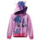 Girls 4-6x My Little Pony Twilight Sparkle Glitter Hoodie, Size: 4, Purple Oth