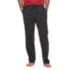 Men's Croft & Barrow&reg; True Comfort Knit Lounge Pants, Size: Small, Dark Grey
