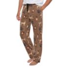 Men's Croft & Barrow&reg; Microfleece Lounge Pants, Size: Xl, Brown