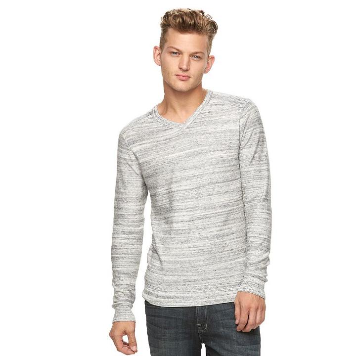 Big & Tall Rock & Republic V-neck Sweater, Men's, Size: L Tall, Ovrfl Oth