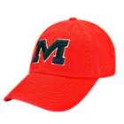 Adult Top Of The World Ole Miss Rebels Crew Baseball Cap, Med Red