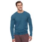 Big & Tall Apt. 9&reg; Premier Flex Classic-fit Stretch Crewneck Tee, Men's, Size: Xl Tall, Dark Blue