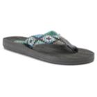 So&reg; Women's Woven Ribbon Sandals, Size: Medium, Grey