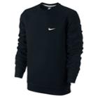 Men's Nike Swoosh Fleece Crew, Size: Large, Black