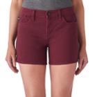 Women's Rock & Republic&reg; Kimber Side Slit Jean Shorts, Size: 6, Purple