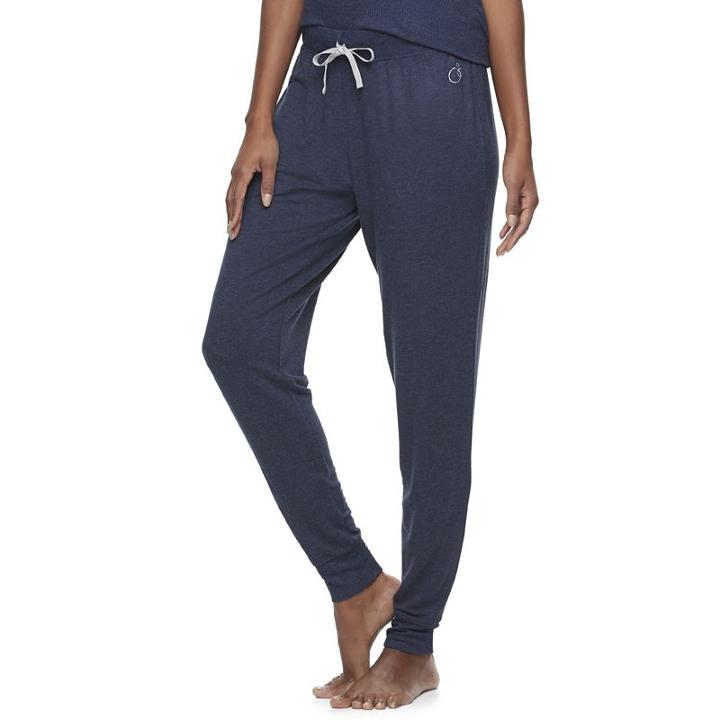 Women's Bliss Butterknit Separates Jogger Pants, Size: Small, Blue