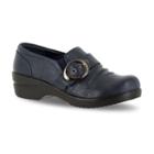 Easy Street Ode Women's Buckle Shoes, Size: Medium (6.5), Blue (navy)