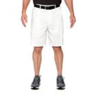 Men's Pebble Beach Classic-fit Plaid Marled Performance Tech Shorts, Size: 34, White