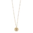 Lc Lauren Conrad Good Vibes Only Pendant Necklace, Women's, Gold