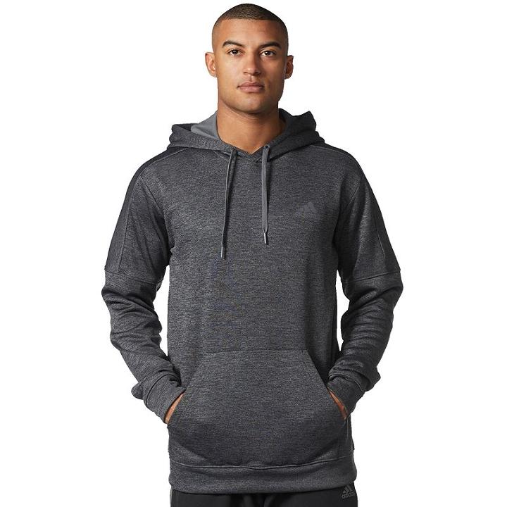 Big & Tall Adidas Team Issue Climawarm Fleece Hoodie, Men's, Size: Xl Tall, Grey Other