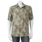 Big & Tall Batik Bay Classic-fit Tropical Button-down Shirt, Men's, Size: Xl Tall, Green Oth