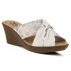Spring Step Felim Women's Wedge Sandals, Size: 39, White