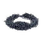 Simply Vera Vera Wang Chunky Seed Bead Bracelet, Women's, Black