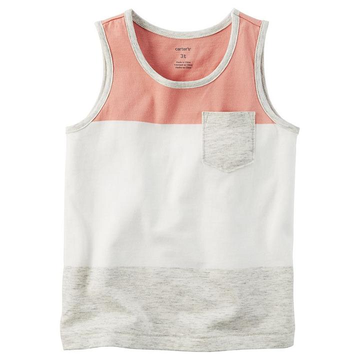 Baby Boy Carter's Striped Tank Top, Size: 24 Months, Ovrfl Oth
