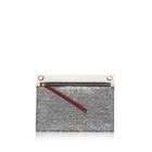 Kurt Geiger London Lurex Tweed Gemini Pouch