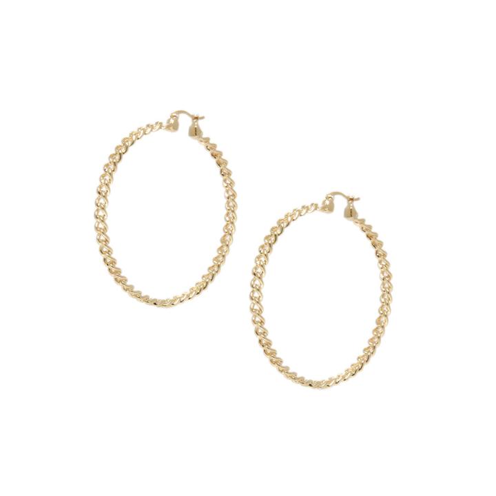 Kurt Geiger London Chain Hoop Earrings