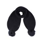 Kurt Geiger London Fur Pom Pom Scarf
