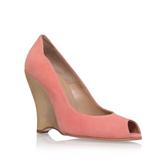 Cleo B Leather Shaped Wedge