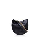 Kurt Geiger London Croc Sloane Saddle Bag