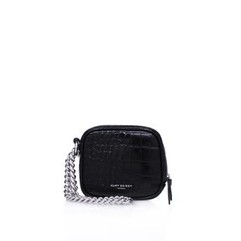 Kurt Geiger London Croc Square Purse W Chain