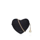 Kurt Geiger London Croc Heart Cross Body