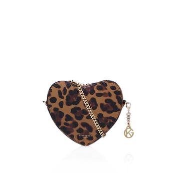 Kurt Geiger London Saffiano Heart Cross Body