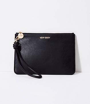Loft Very Busy Wristlet