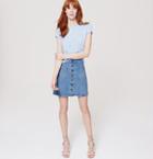 Loft Vintage Soft Eased Up Crew Tee