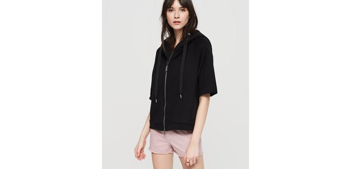 Loft Lou & Grey Abbreviated Hoodie