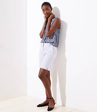 Loft Riviera Shorts With 10 Inch Inseam
