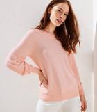 Loft Draped Sleeve Sweater
