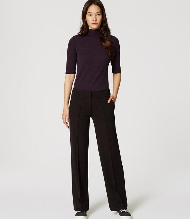 Loft Pintucked Trousers