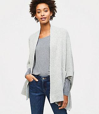 Loft Pocket Poncho Sweater