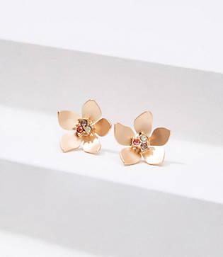 Loft Resin Flower Drop Earrings