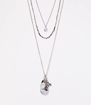Loft Beaded Pendant Necklace Set